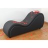 Poltrona Divã Recamier Tântrico Preto Sofá Desire - 5
