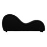 Poltrona Divã Recamier Tântrico Preto Sofá Desire - 2