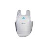 Protetor de Torax Adidas Branco Karatê Wkf APProved - P - 1