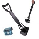 Ver imagem 1 de Pa Coletora Fezes Coco Cachorro Gato Cao Pet Grama Sujeira Alça Longa Dobravel Higienico Cascalho Mu