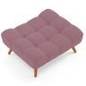 Puff Pet Cama Estofada para Cachorro Sofia L02 Suede Rosê - Inoviza - 3
