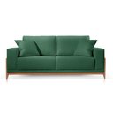 Ver imagem 2 de Sofá Paris 3 Lugares Linho Verde 2,30m Confortável