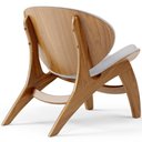 Ver imagem 4 de Kit 4 Poltronas Decorativa Orgânica Sala Living Kadosh L02 Linho Cinza