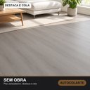 Ver imagem 4 de Piso Vinílico Adesivo Régua Efeito Madeira 95x20 Lavável Resistente sem Obra - 9 Réguas ~1,25m²