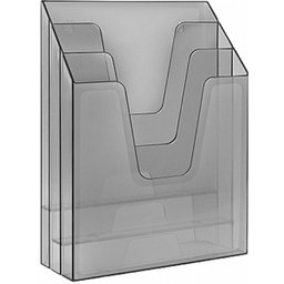 Organizador para escritório vertical em acrílico Acrimet 864 - 1