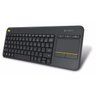 Teclado Logitech Wireless Touchpad Preto K400 Plus Tv - 3