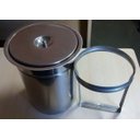 Ver imagem 3 de Cesto Lixeira Pia Cozinha De Embutir Inox - 03 Litros