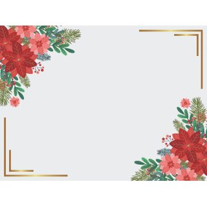 Jogo Americano Feira de Natal 6 Unidades