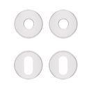 Ver imagem 1 de Jogo de Roseta Externa Redonda Inox Polido Sm- Rr1 Ixp Pado