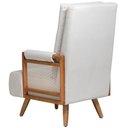 Ver imagem 7 de Poltrona de Amamentação Fixa Pés Manu Líria D02 Linho Off White B-410 - Lyam Decor