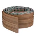 Ver imagem 1 de Painel Ripado Laminado Autocolante Flexível Amadeirado 5mt Madeto Nogueira Natural