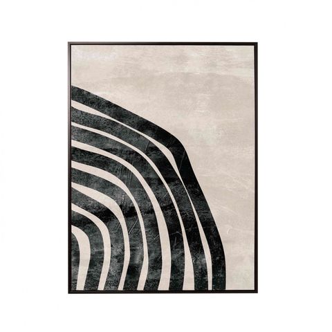 Quadro de Parede Decorativo em Canvas Ondas 100x75x4cm - D’Rossi Quadro em Canvas