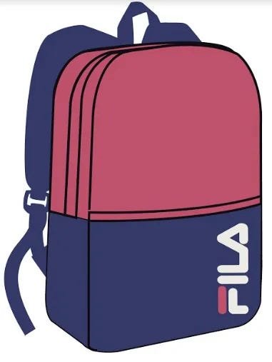 Mochila Fila Ripstop Rosa - Original - Rosa | MadeiraMadeira