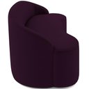 Ver imagem 7 de Sofá 4 Lugares Curvo Sala de Estar Living Lótus D02 Veludo Roxo 260 cm C-292 - Lyam Decor