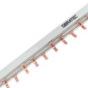 Ver imagem 1 de BARRAMENTO DIN 3 POLOS - 63A 1MT/18 DISJUNTOR TRIFASICO