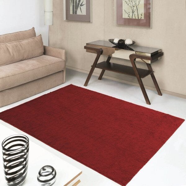 Tapete Retangular Liso Bella Jolitex 2,00Mx2,50M - 2