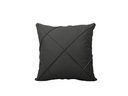 Ver imagem 1 de Kit 2 Capas de Almofada Lunna Suede 45x45 Drapeada Luxo - Chumbo