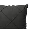 Ver imagem 4 de Kit 2 Capas de Almofada Lunna Suede 45x45 Drapeada Luxo - Chumbo