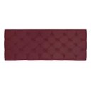 Ver imagem 5 de Cabeceira Painel Capitonê Solteiro 0,90m Jade Suede Marsala