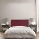 Ver imagem 6 de Cabeceira Painel Capitonê Solteiro 0,90m Jade Suede Marsala