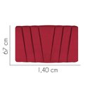 Ver imagem 2 de Painel Estofada Bélgica 140cm Casal para Cama Box Quarto Suede Vermelho - Gat Magazine