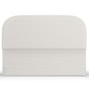 Ver imagem 3 de Cabeceira Cama Box Queen 160cm Orgânica Lanna W01 Bouclê Cru - Lyam Decor
