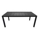 Ver imagem 3 de Jogo de Mesa Retangular 1,80x90 Aluminio + 6 Cadeiras Jantar Externa