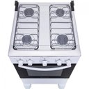 Ver imagem 3 de Fogão 4 Bocas Branco com Mesa Inox Atlas Mônaco Plus Bivolt