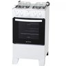 Fogão 4 Bocas Branco com Mesa Inox Atlas Mônaco Plus Bivolt - 2