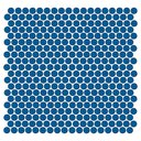 Ver imagem 3 de Pastilha de Vidro Ball Dark Blue 3x3 Placa 30x30cm - 1313060005