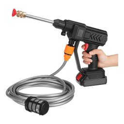 Lavadora de Alta Pressão Mini Pistola Jato sem Fio Portátil - 9