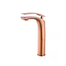 Misturador Monocomando Bica 27 Cm Alta Lavatorio Bancada Rose Gold 75530 - 1