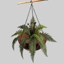 Ver mais imagens de Kit de 3 Samambaias Artificiais Decorativas Aparência Natural Realista