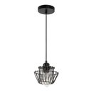 Ver imagem 7 de Lustre Pendente Luminaria Teto Decoraçao Flexivel Moderna Rustica Metal Aramado Sala Quarto