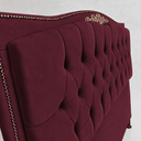 Ver imagem 3 de Cabeceira Greta 90cm Estofada Suede p/ Cama Solteiro Quarto