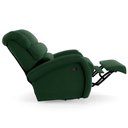 Ver imagem 4 de Poltrona do Papai Sala de Cinema Reclinável Kylie Glider Manual Giratória Massagem Usb Veludo Verde