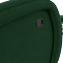 Ver imagem 3 de Poltrona do Papai Sala de Cinema Reclinável Kylie Glider Manual Giratória Massagem Usb Veludo Verde
