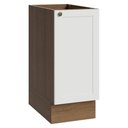 Ver imagem 1 de Balcão de Cozinha 35 cm 1 Porta (sem Tampo) Rustic/Branco Vik Madesa