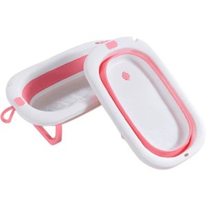 Banheira para Bebê Retrátil 30l 74x45x16cm Rosa