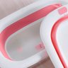 Banheira para Bebê Retrátil 30l 74x45x16cm Rosa - 5