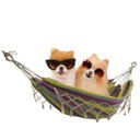 Ver imagem 5 de Suporte Rede Bebe + Rede Bebe Descanço Variedades Cores Cor:rosa