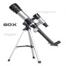 TELESCOPIO ASTRONOMICO PROFISSIONAL REFRATOR MICROSCOPIO LUNETA ALCANCE 60X COM TRIPE - 7