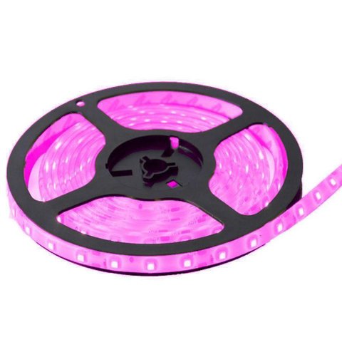 Fita Led 3528 300 Leds Rosa Pink a Prova Dagua