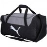 Mala Puma Fundamentals Sports Bag M - Black - Preto / Cinza - 1