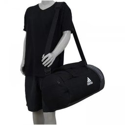 Mala adidas 3s Duffel Conversível Trn Core M - Original - Preto - 5
