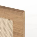Ver imagem 5 de Cabeceira King Kaya com Telinha Rattan Madeira MDF 1950cm x 60cm Tauari Casavee