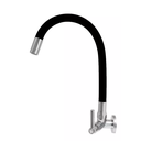Ver imagem 1 de Torneira Abs Cromado Gourmet Silicone Flexível Preto Parede