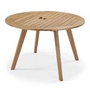 Ver imagem 1 de Mesa Redonda Tambau Stain Jatoba 120cm - 67827