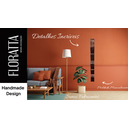 Ver imagem 3 de Decoração Escultura de Parede Abstrata em Aço Cor Bronze Envelhecido Exclusiva no Brasil Base em MDF