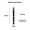 Ver imagem 2 de Decoração Escultura de Parede Abstrata em Aço Cor Bronze Envelhecido Exclusiva no Brasil Base em MDF